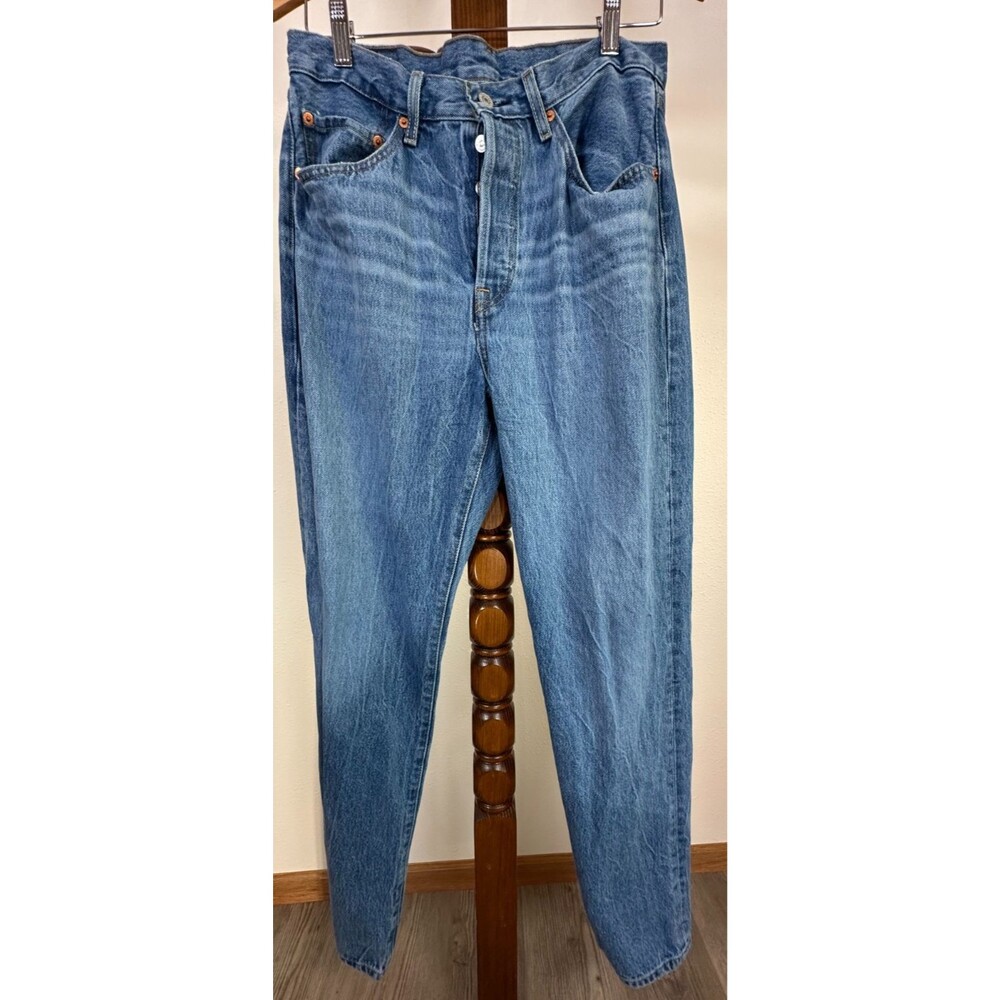 Levi’s Jeans Men’s 501 Button Fly W30 L31 Medium Blue Retro